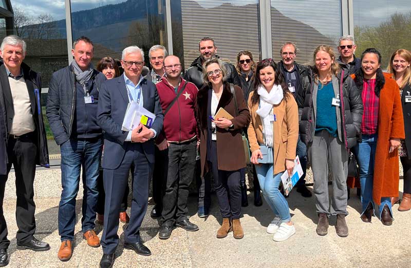 réseau d'entreprises Centr'Alp : photo groupe dirigeants membre du club des dirigeants