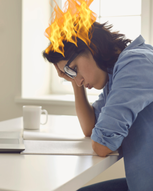 surcharge mentale-mettre le cerveau sur pause