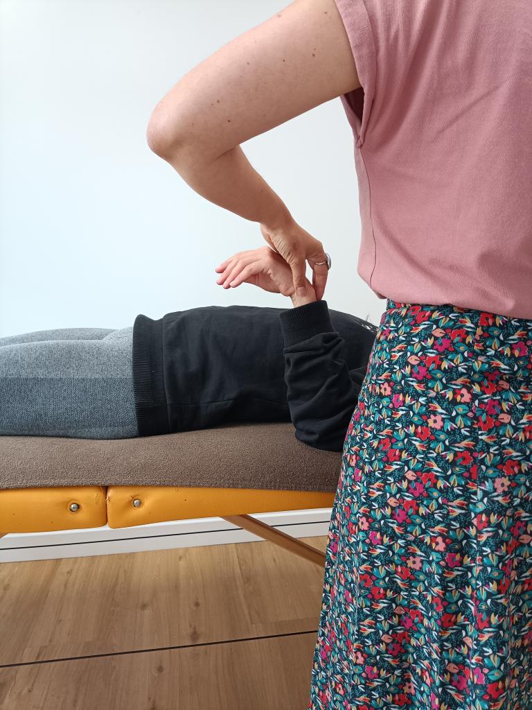Kinesiologue en seance Voiron