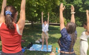 Association Centr'Alp , présentation en 2 chiffres et 3 mots 8 Marjorie Delrieu sophrologie au parc mouvements web