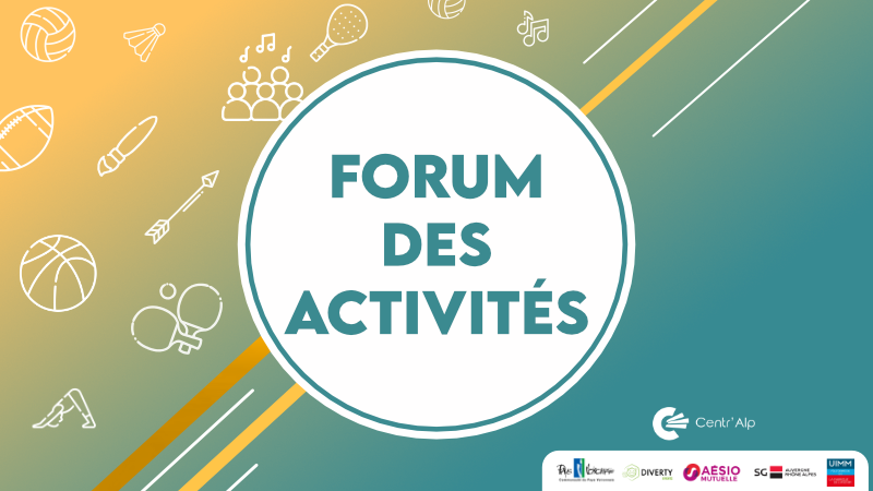 Forum des Activités 2 Bannieres site Forum des activites 2026