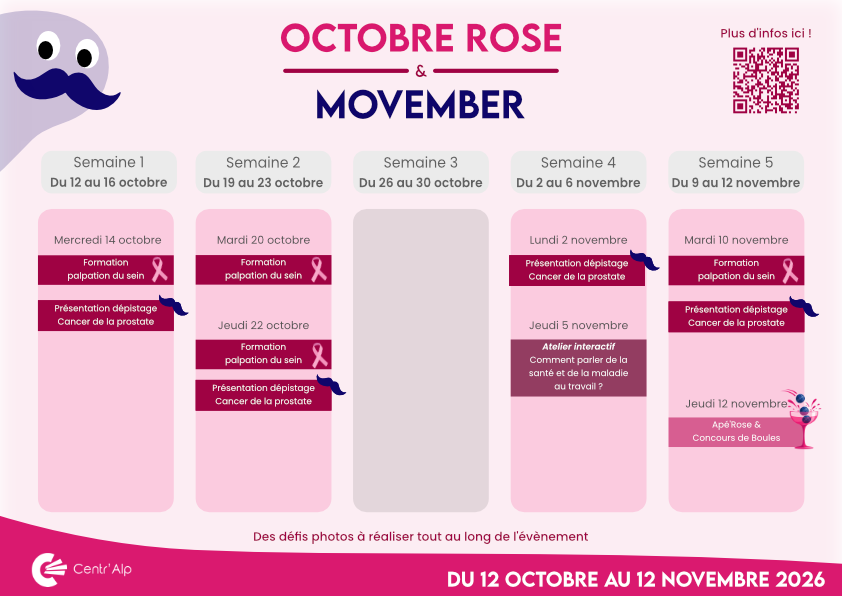 Affiche Planning des actions 1